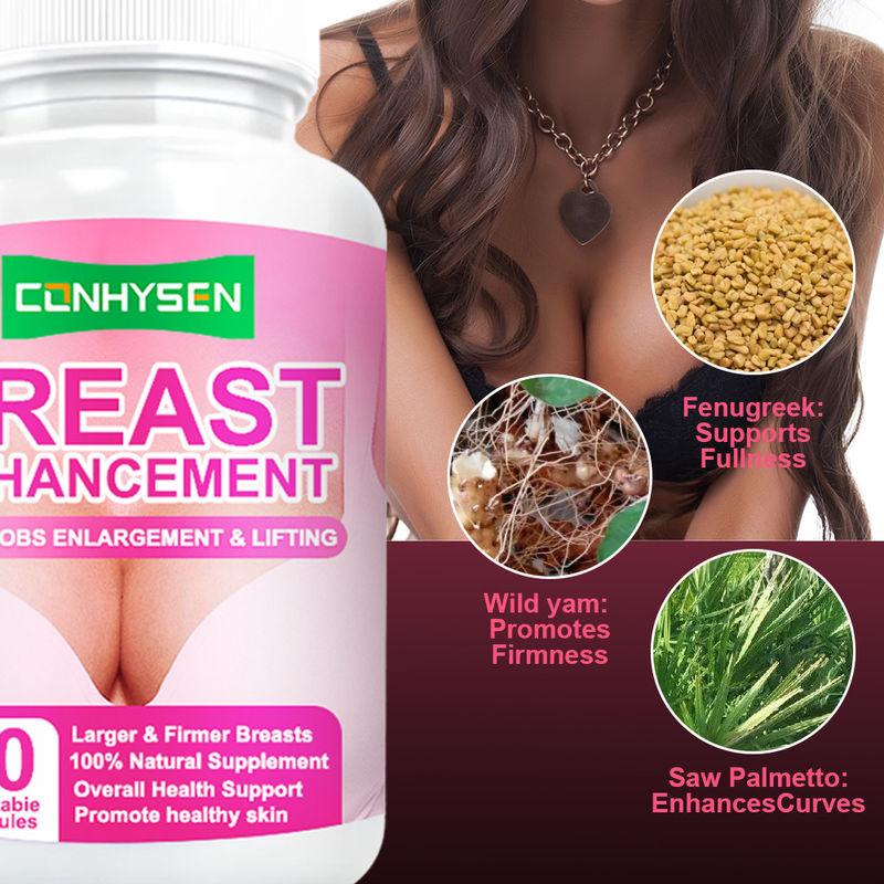 OEM ODM Capsules d' agrandissement du sein féminin Fermeté des seins Pilules pour augmenter la taille du sein