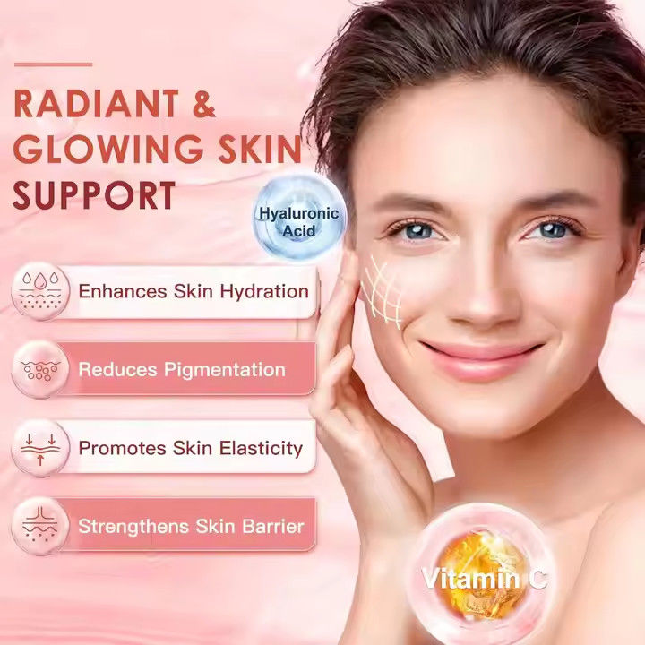 Les suppléments de collagène peptidiques en poudre pour la peau et les cheveux