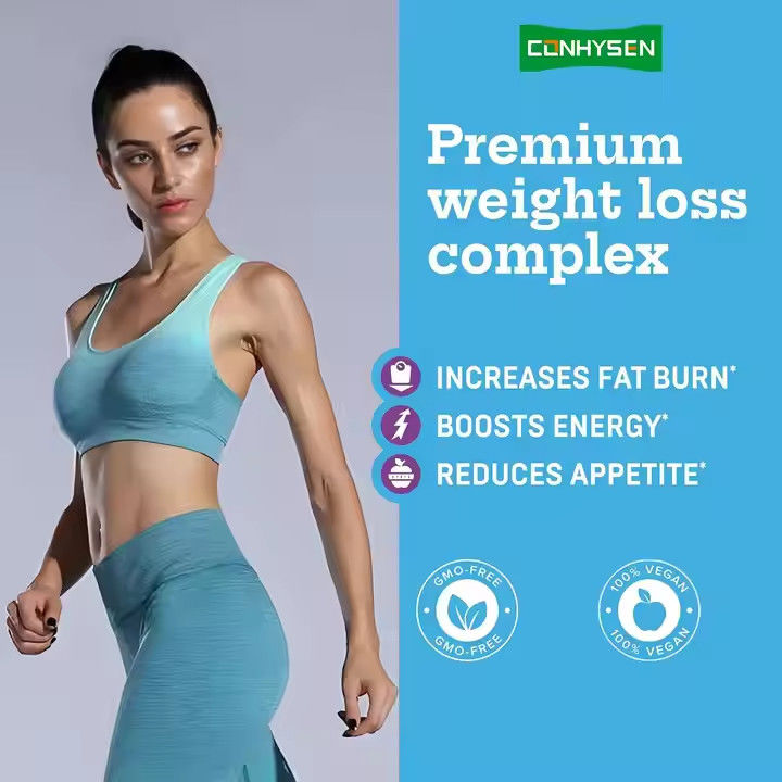 Capsules de brûleur de graisse avec vitamine B12 L-carnitine L-tartrate réduit l'appétit