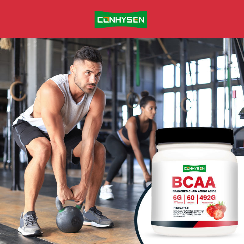 Poudre de BCAA pour le soutien des muscles rapides en salle de gym Poudre pré-entraînement pour adultes Femmes Hommes