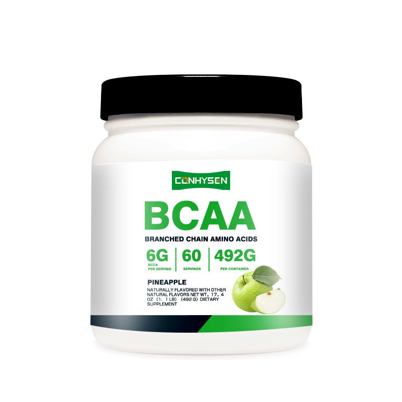Poudre de BCAA pour la nutrition sportive et la santé, favorise la croissance musculaire et les boissons énergisantes