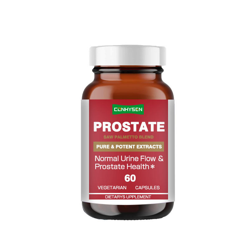 Capsules de Saw Palmetto Capsules de prostate soutient le flux urinaire normal chez les hommes