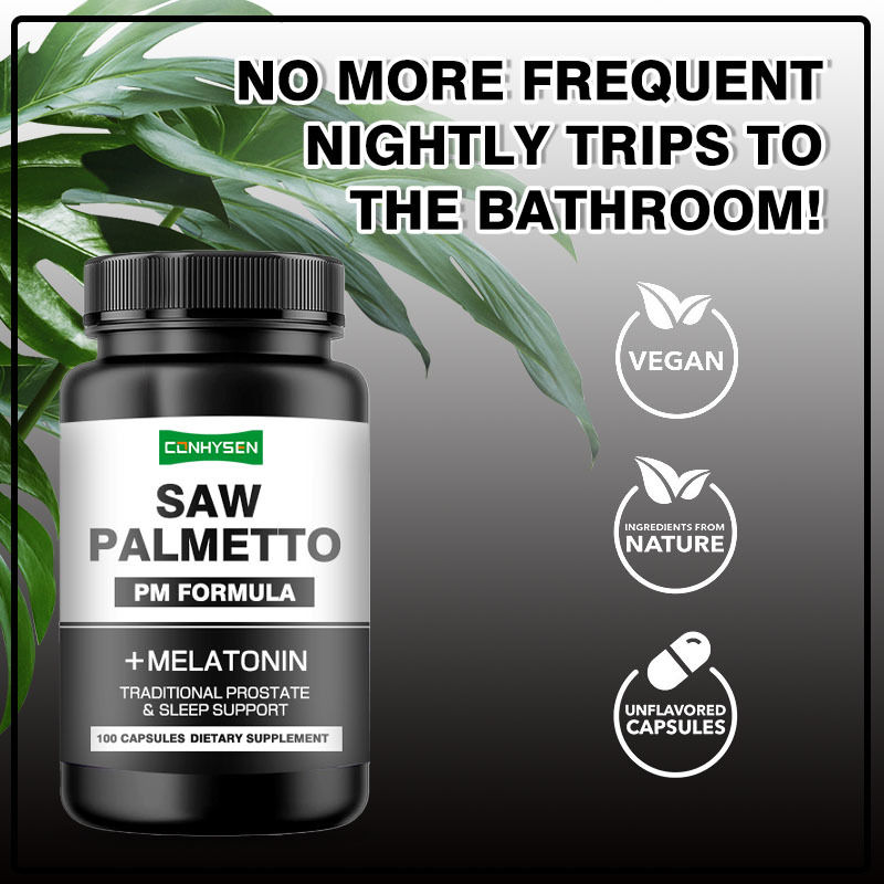 Formule PM pour le soutien traditionnel de la prostate avec Saw Palmetto et mélatonine