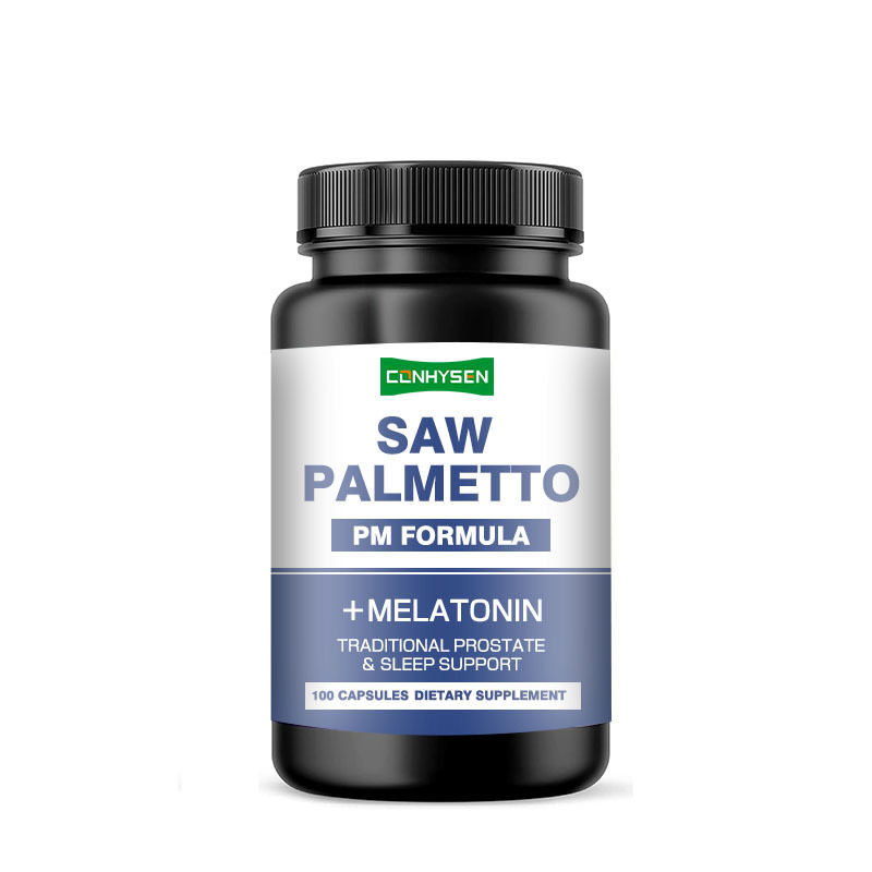 OEM/ODM Supplément végétalien de Saw Palmetto Capsules de Saw Palmetto pour réduire la fréquence de la miction
