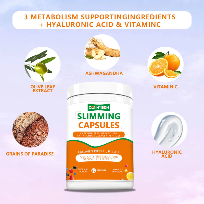 Gélules Minceur Personnalisées Soutien Articulations & Os avec Vitamine C et Acide Hyaluronique