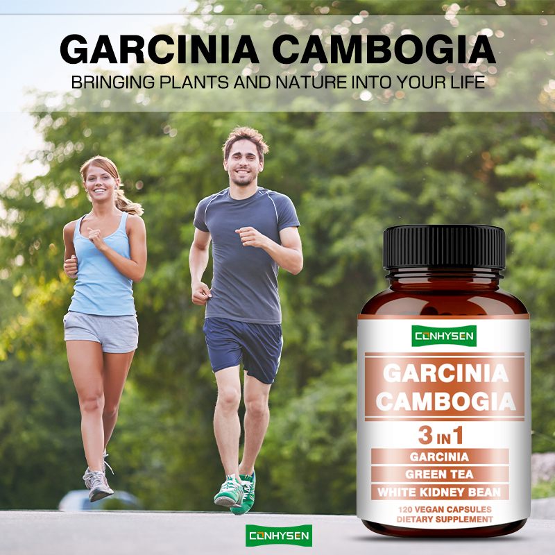 Produits de soins de santé à étiquette personnalisée favorisant la production d'énergie - Capsules de Garcinia Cambogia