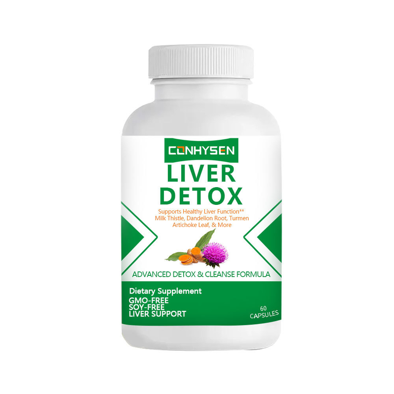 Produits Minceur Capsules Détox Foie Soutient la Fonction de Nettoyage du Foie Sans OGM