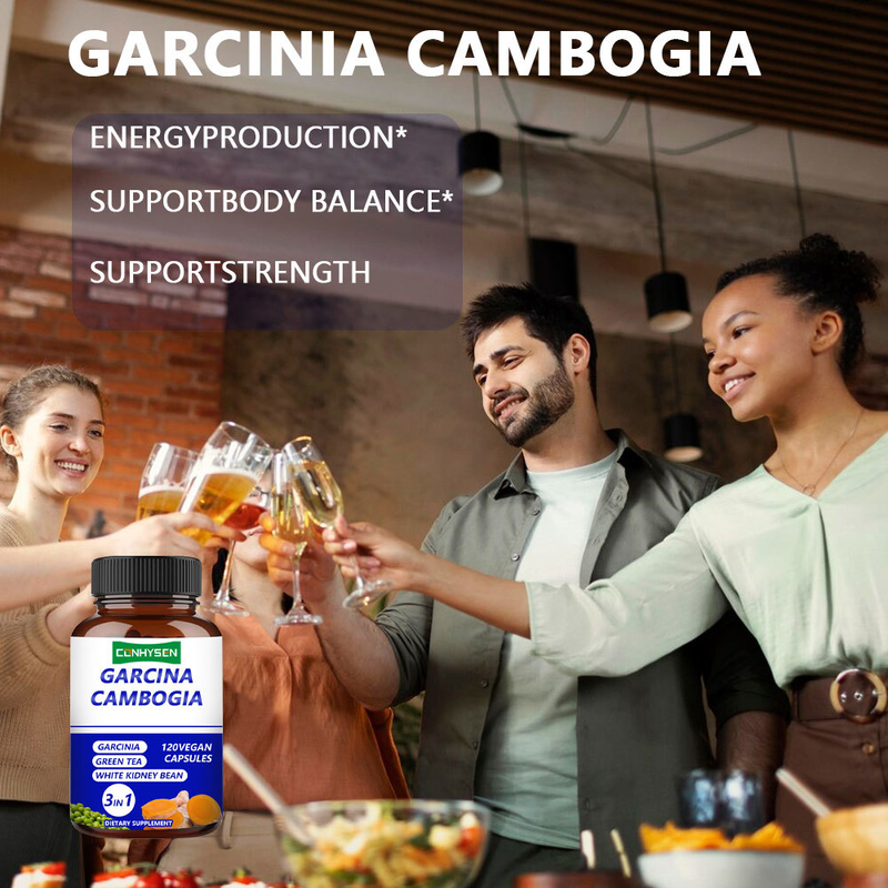 Garcinia Cambogia augmente la force énergétique 3 en 1 produits de soins de santé