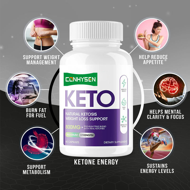 Vente en gros de capsules personnalisées de soutien à la perte de poids pour adultes