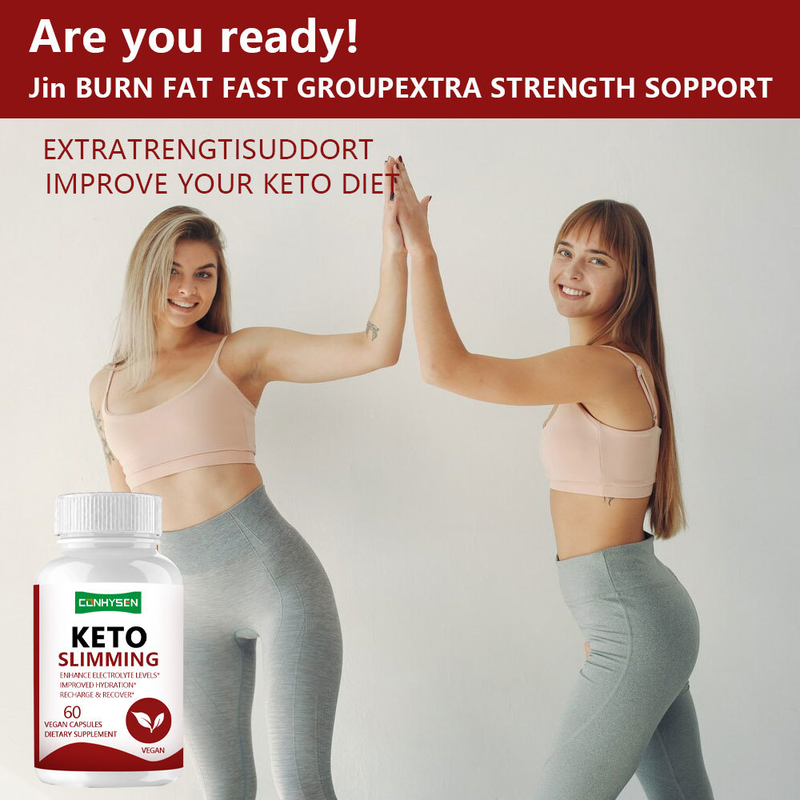Capsules de céto pour le contrôle du poids Bhb Cétones brûleur de graisse pour femmes Capsule de perte de poids