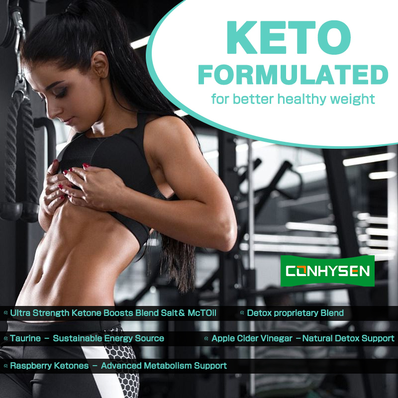 320mg de mélange Keto Slim Capsules amincissantes KETO Favorise la détoxification et la purification pour la perte de poids
