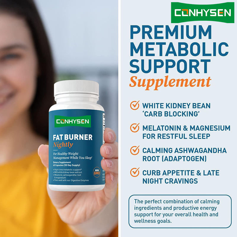 Complément Minceur Brûleur de Graisses Nuit Super Slim Capsule pour Femme et Homme