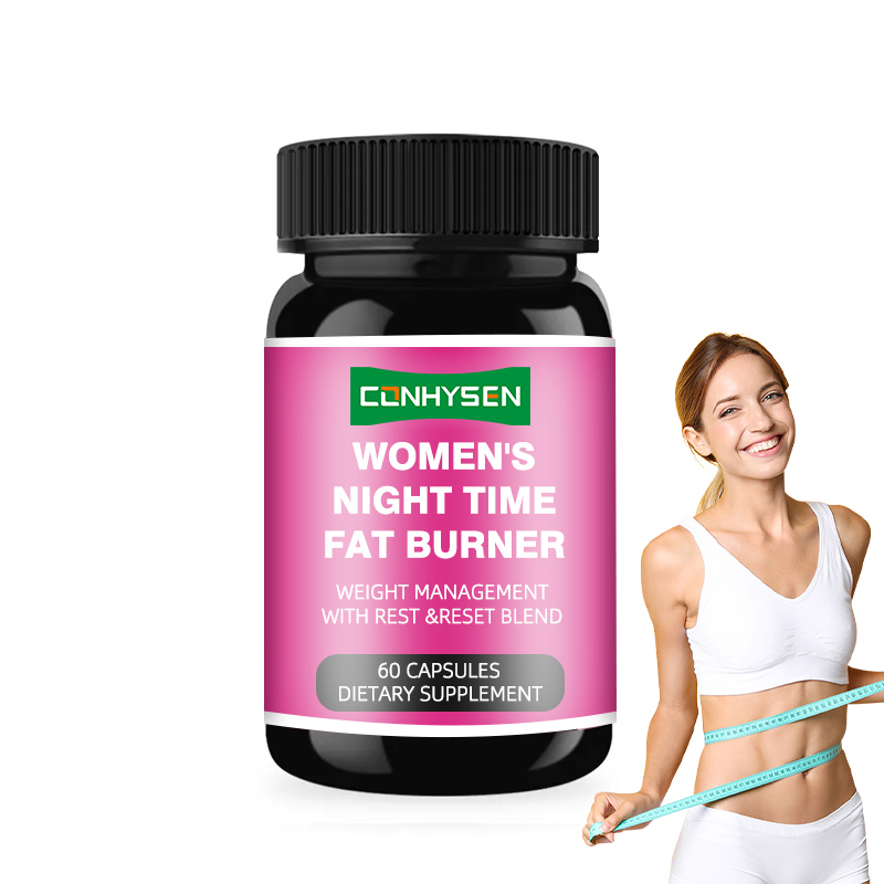 Produit d'usine Capsules brûle-graisse de nuit pour femmes favorise la perte de poids avec mélange repos et réinitialisation