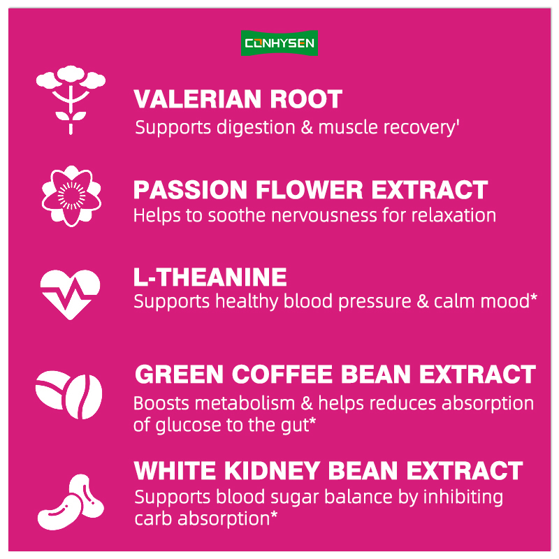 Produit de perte de poids direct d'usine aide à réduire l'absorption Capsules de brûleur de graisse de nuit pour femmes