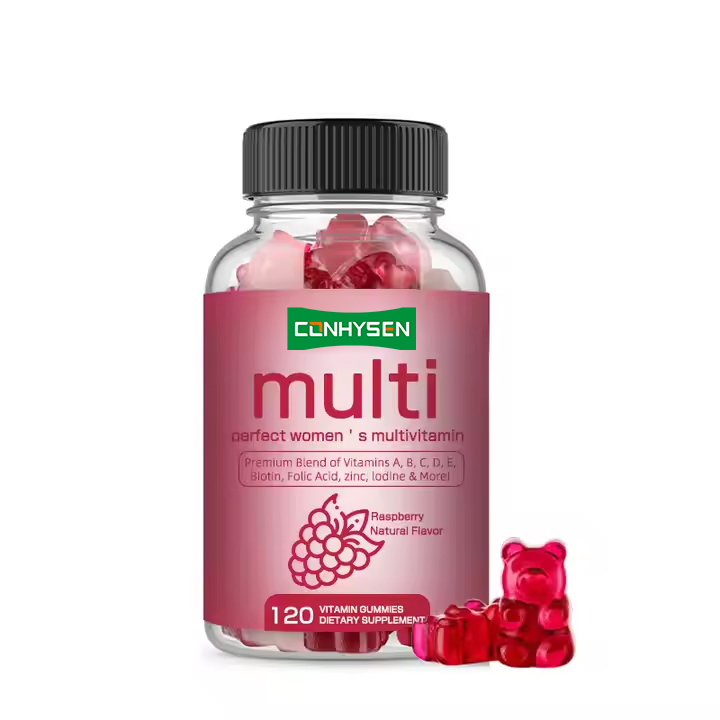 Gummies multivitamines vitamine B biotine femmes pour l'immunité santé supplément pour gummies vitamine C