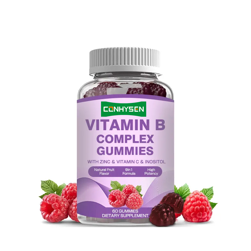 Vitamine B complexe gomme pour renforcer l' immunité Vitamine C Folat complément alimentaire Vitamine B