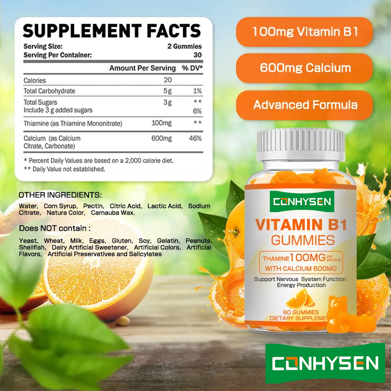 La vitamine B1 augmente l' énergie, favorise la santé cardiaque, maintient la santé générale