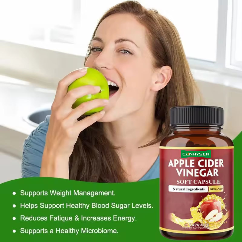 Wellbody OEM/ODM Usine de marque privée Fourniture Halal Naturel Biologique KETO Capsules de Vinaigre de Cidre de Pomme pour la Mise en Forme du Corps