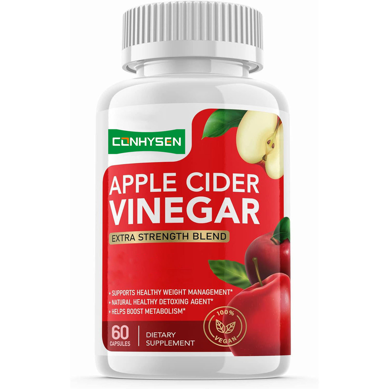 Biochealth OEM Marque privée Capsules de vinaigre de cidre de pomme avec mère