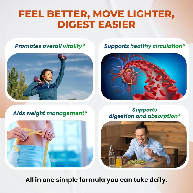 La formule de la capsule de vinaigre de cidre soutient la détoxification et le nettoyage de la digestion énergétique - ACV