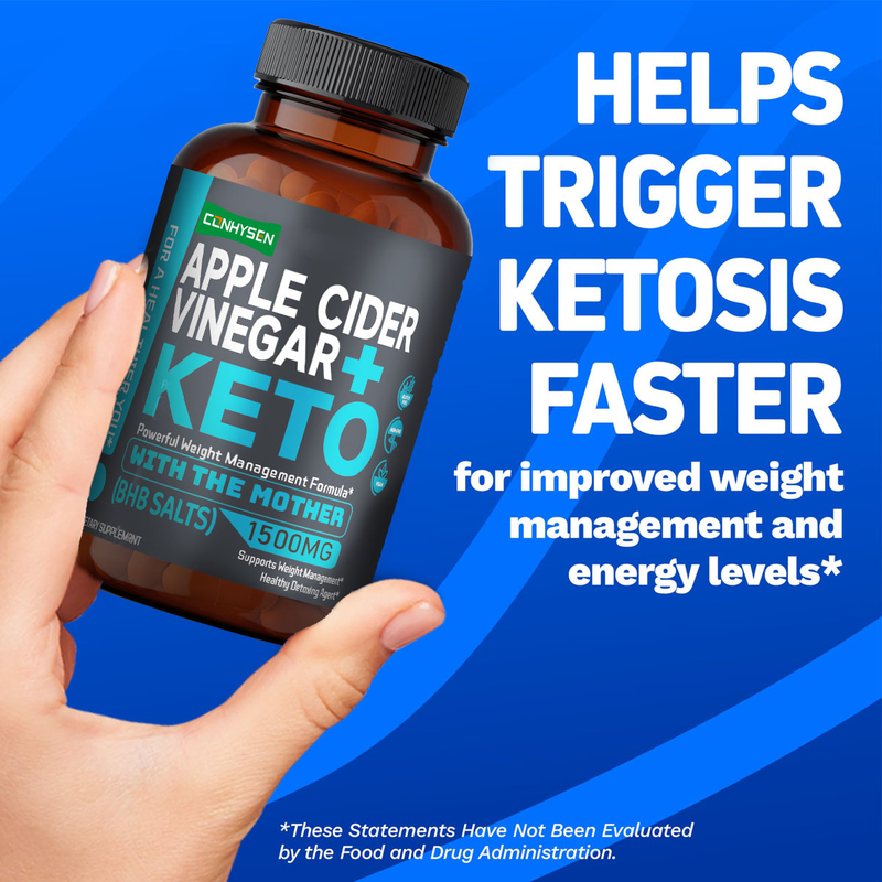 OEM ODM Keto Boost - Gélules de sels BHB et vinaigre de cidre de pomme pour la combustion des graisses et le soutien de la cétose - Votre compagnon céto idéal