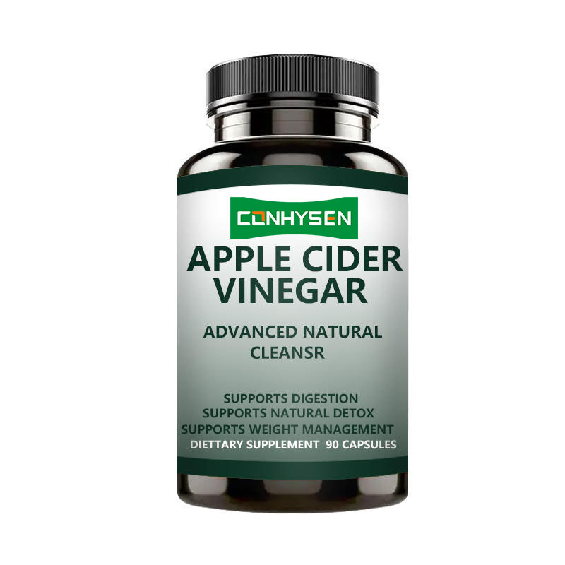 2025 OEM brûleur de graisse personnalisé ventre plat mince Capsules de vinaigre de cidre de pomme avec ACV soutient la perte de poids pour les femmes