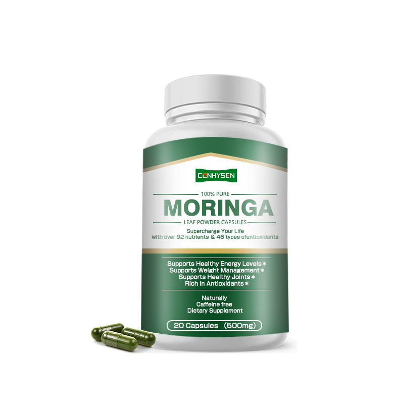 Des capsules de Moringa sur mesure soutiennent la prostate en bonne santé avec plus de 92 nutriments