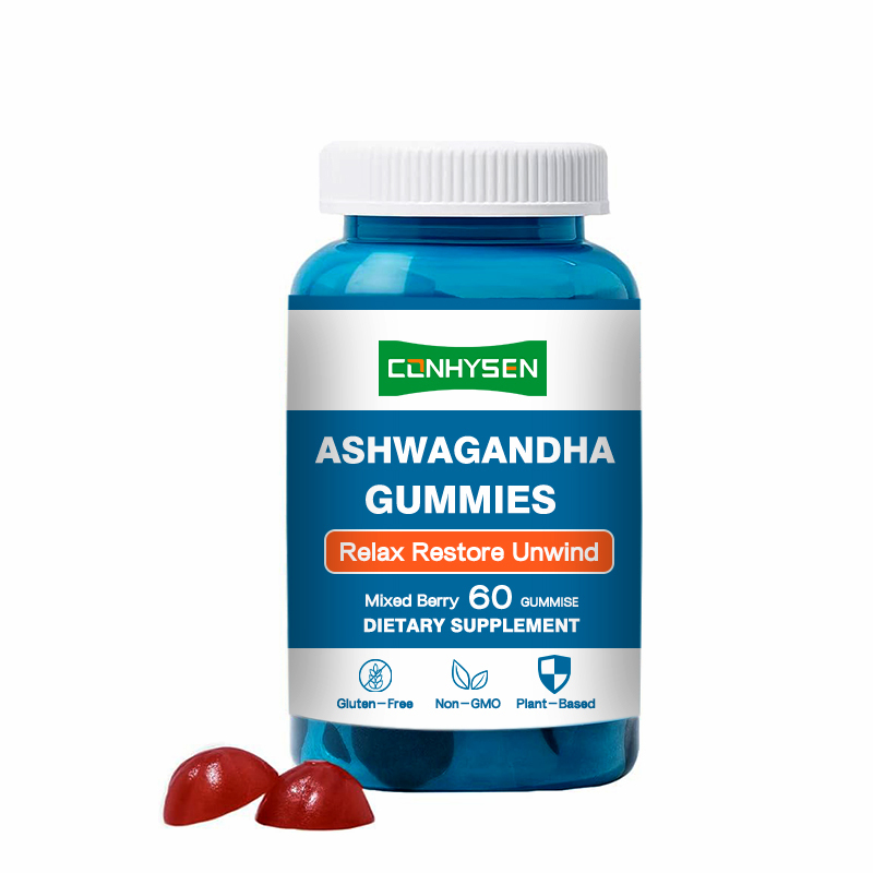 Les gommes d' ashwagandha avec de la vitamine D2 pour soutenir le système immunitaire 18 mois