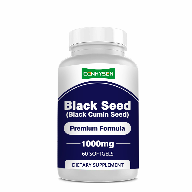 L' huile de graines noires 1000 mg avec oméga-3 6 9 pour la santé du cerveau