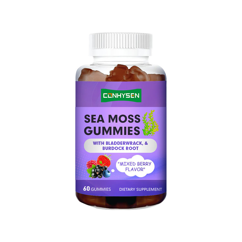 Gélifiés de mousse marine irlandaise biologique, directement de l'usine, pour le soutien immunitaire, personnalisés