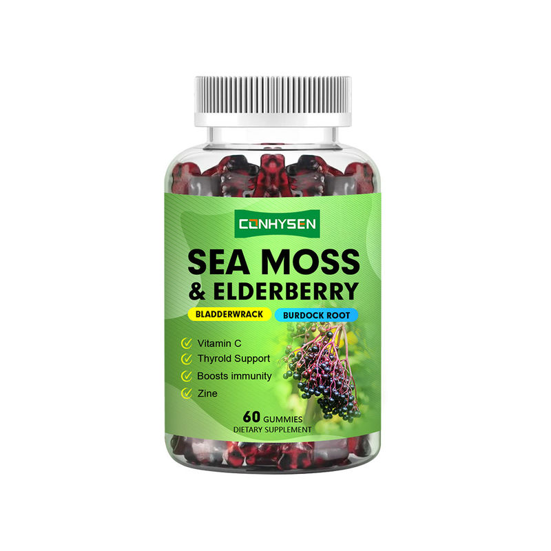 Des gommes de mousse de mer avec de la vitamine C fournisseur de zinc usine pour le soutien antioxydant