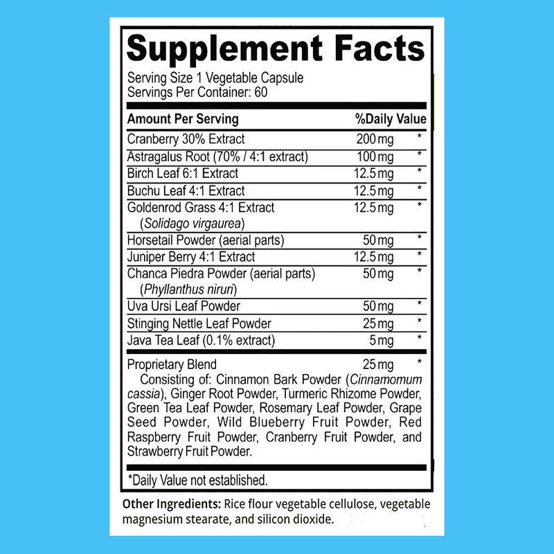 Vente en gros Nettoyer les reins sur mesure Détoxifier le support de la vessie Santé Fonction des voies urinaires Equilibre des fluides