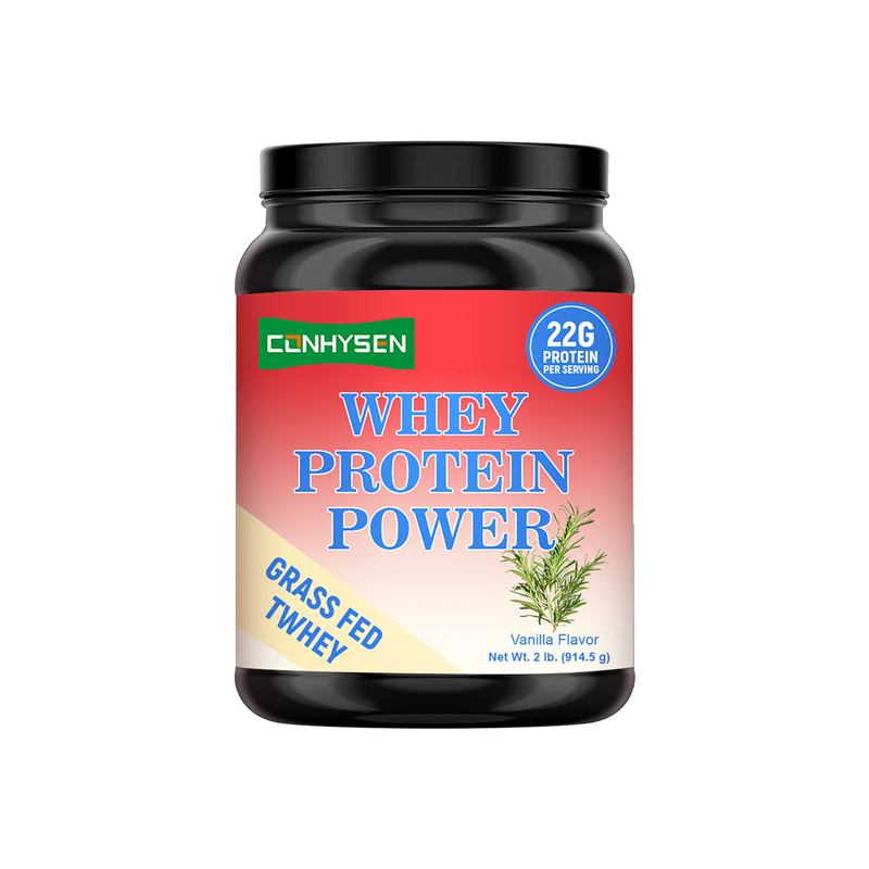 La protéine de lactosérum est alimentée par de l'herbe Tri Blend Protein soutient la croissance musculaire en gros
