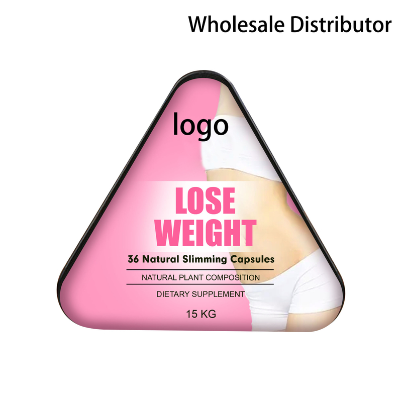 Capsule Minceur Boîte de Fer Bloque l'Absorption des Graisses Brûle les Calories Vente Directe d'Usine