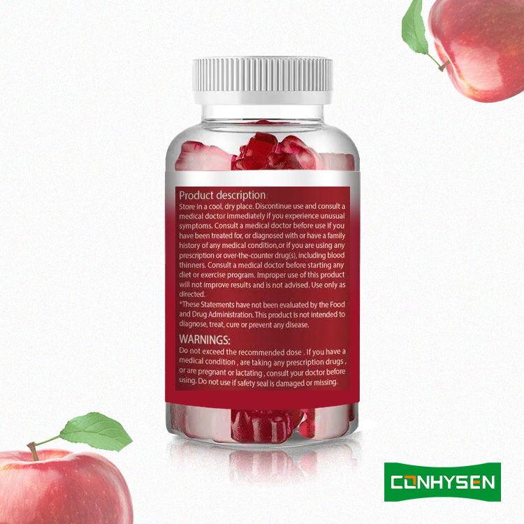 Vendeur chaud Étiquette privée KETO Gummy Energy Fat Burner Diminuant le vinaigre de cidre de pomme Keto Gummies KETO Gummies Zéro sucre