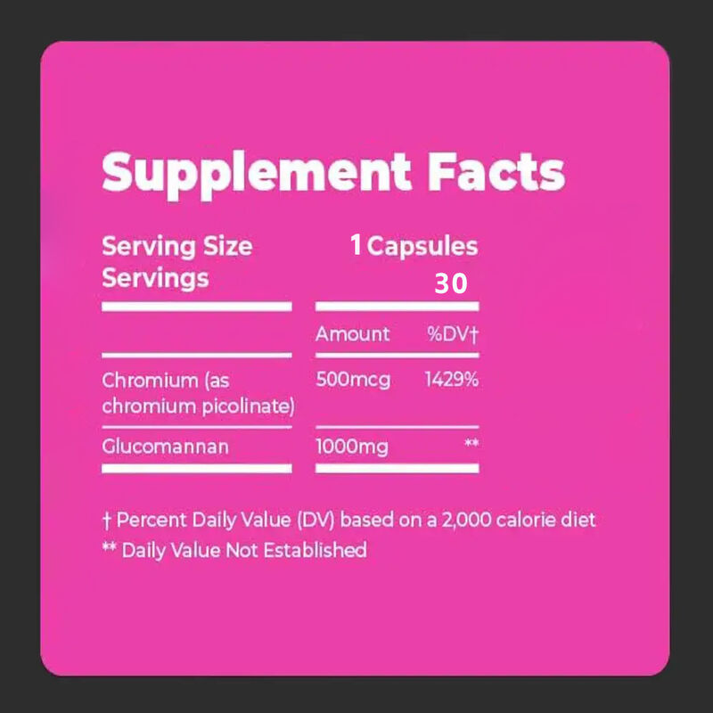 Capsule naturelle brûle-graisse pour adultes, coupe-faim et complément alimentaire de fibres pour la perte de poids