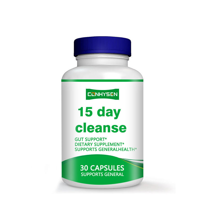 Complément alimentaire de marque privée 15 jours de nettoyage et détoxification intestinale pour la santé digestive et intestinale