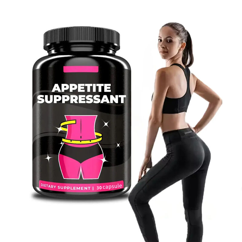 Complément beauté en vente chaude, marque privée, capsule amincissante, coupe-faim, suppresseur d'appétit, capsule de perte de poids