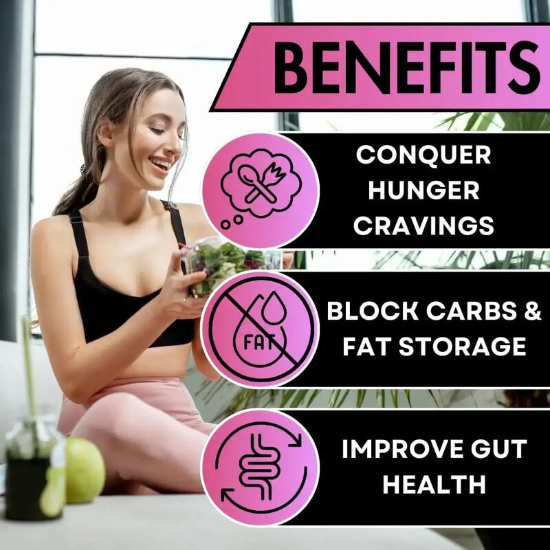 Complément beauté en vente chaude, marque privée, capsule amincissante, coupe-faim, suppresseur d'appétit, capsule de perte de poids