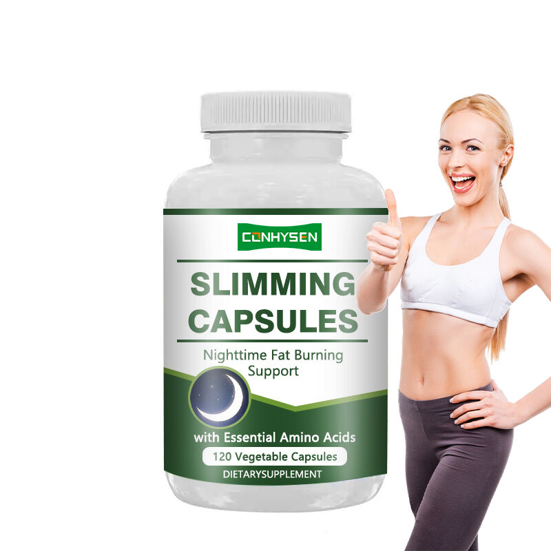 Capsules minceur de marque privée pour aider à nettoyer et désintoxiquer le corps avec L-arginine HCL Capsules minceur à base de plantes Fibre alimentaire