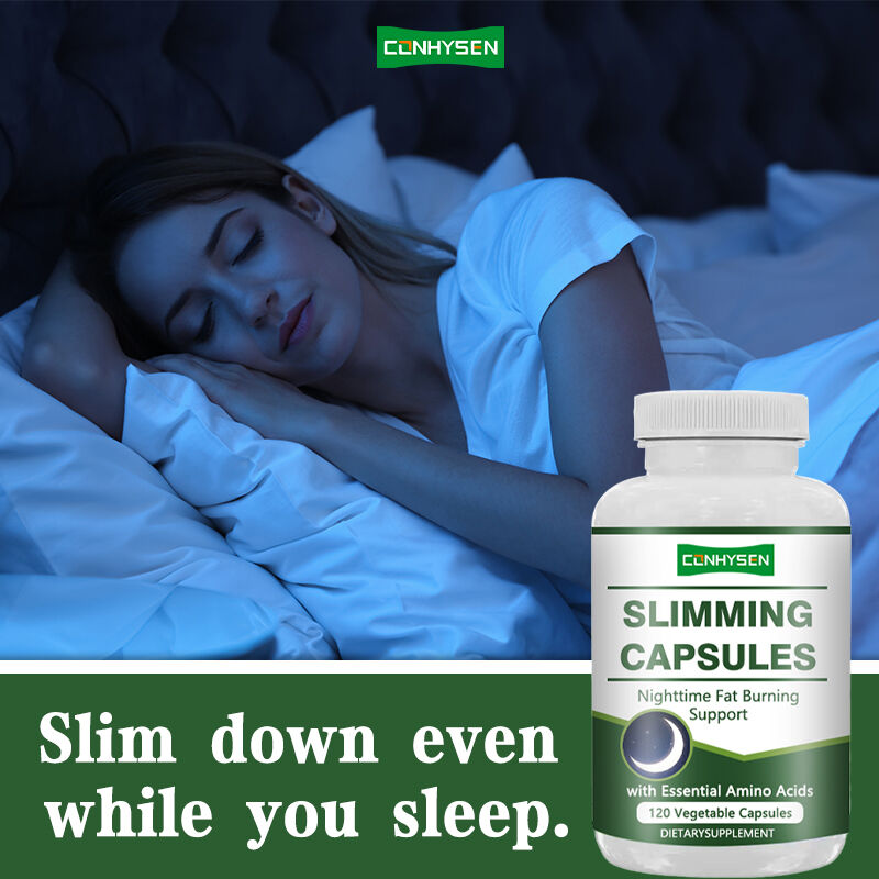 Capsules minceur de marque privée pour aider à nettoyer et désintoxiquer le corps avec L-arginine HCL Capsules minceur à base de plantes Fibre alimentaire