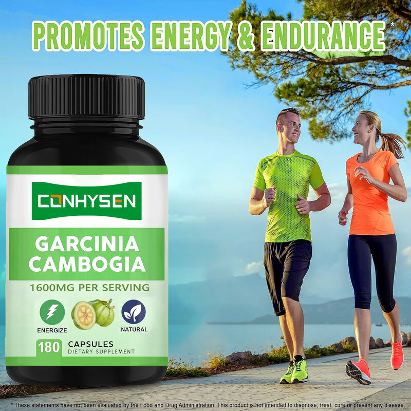 Complément alimentaire de haute qualité, capsules de Garcinia Cambogia pure, favorise l'énergie et l'endurance, suppléments naturels