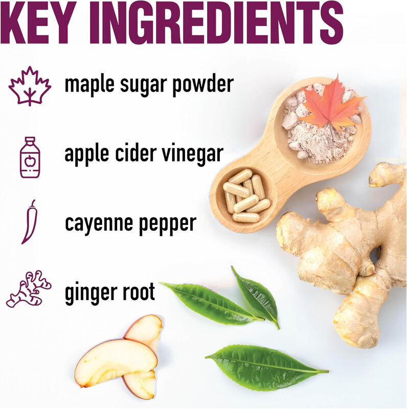 Vente directe d'usine Gestion du corps OEM favorise la digestion et la gestion du poids Capsules de vinaigre de cidre de pomme