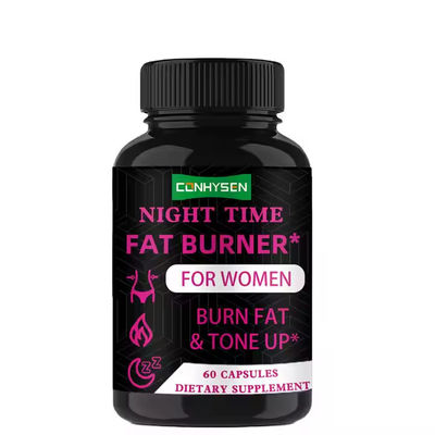 Capsules de perte de poids de nuit de saveur personnalisée Détox nettoyer les suppléments de brûleur de graisse