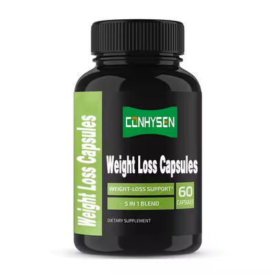 Promouvoir la combustion des graisses Capsules de perte de poids Extrait de thé vert Suppléments végétaliens