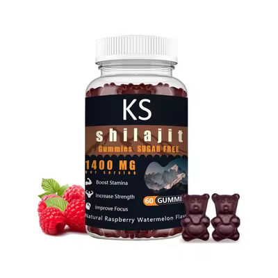 Les gommes sans sucre d'extrait de Shilajit améliorent la concentration pour les adultes