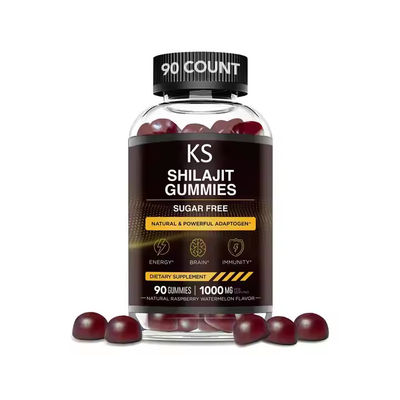 Shilajit Organique Gummies Résine énergétique Supplément de soutien Bien-être général OEM ODM