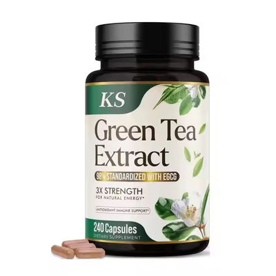Contrôle du poids Capsules de perte de poids Extrait de thé vert Antioxydant Fournisseur de suppléments immunitaires