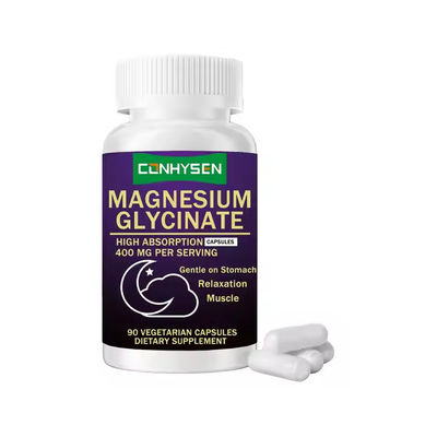 Capsules de glycinate de magnésium pour la relaxation musculaire Santé holistique