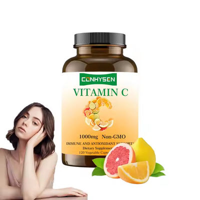 Vitamine C organique Capsules Suppléments Antioxydants Appui au système immunitaire OEM